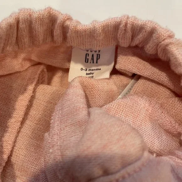 GAP Baby 2 Piece Pink Sweatshirt and Sweatpants Outfit Size 0-3 months - Picture 12 of 15
